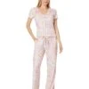 P.J. Salvage Pointelle Floral Fields Pajama Pj Set | Sleepwear