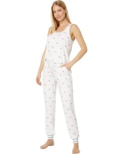 P.J. Salvage Bright Stars & Brave Hearts Tank | Sleepwear -Mood Clothing Shop 61GwCfvB5TL. AC SR736920