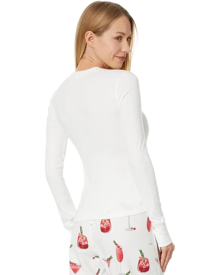 P.J. Salvage Loungewear Back To Basics Long Sleeve Top | Sleepwear 2 P.J. Salvage Loungewear Back To Basics Long Sleeve Top | Sleepwear - Image 2