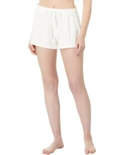 P.J. Salvage Luxe Terry Cable-Knit Shorts | Sleepwear