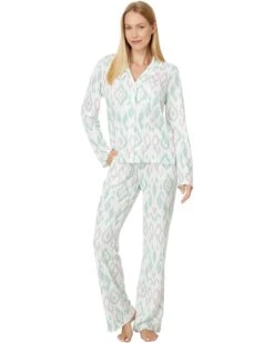 P.J. Salvage Loungewear Ikat Watercolor Pajama Pj Set | Sleepwear -Mood Clothing Shop 61YQxYgxICL. AC SR736920