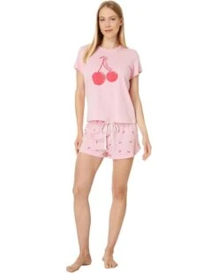P.J. Salvage Loungewear Soft & Shortee Pajama Pj Set | Sleepwear