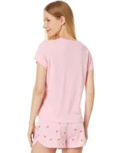 P.J. Salvage Loungewear Soft & Shortee Pajama Pj Set | Sleepwear -Mood Clothing Shop 61piv61JxGL. AC SR736920