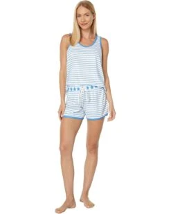 P.J. Salvage Blue Star Tank | Sleepwear -Mood Clothing Shop 61tQKcCTihL. AC SR736920