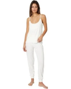 P.J. Salvage Pointelle Hearts Joggers | Sleepwear -Mood Clothing Shop 61xL3breejL. AC SR736920