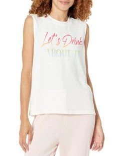 P.J. Salvage Let's Drink Graphic Tank | Sleepwear