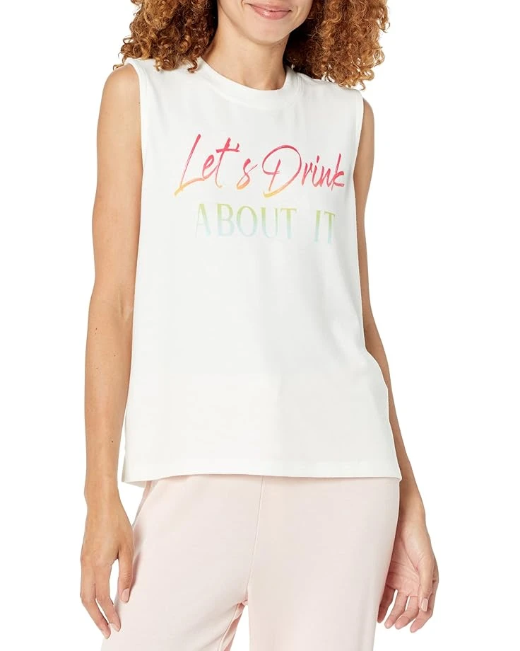 P.J. Salvage Let's Drink Graphic Tank | Sleepwear 1 P.J. Salvage Let's Drink Graphic Tank | Sleepwear