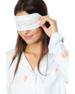 P.J. Salvage You Had Me at Rosé PJ Set with Sleepmask | Sleepwear -Mood Clothing Shop 715PDJjSQVL. AC SR736920