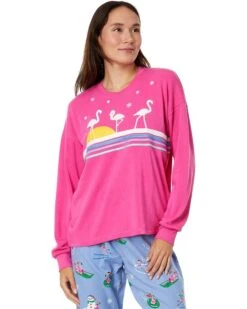 P.J. Salvage Holiday Sweatshirt | Sleepwear -Mood Clothing Shop 71H9ysLXlpL. AC SR736920