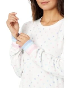 P.J. Salvage Mad Love Heart Pullover | Sleepwear -Mood Clothing Shop 71HnpSypuL. AC SR736920