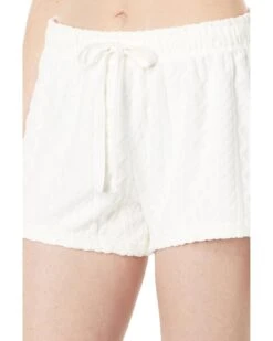 P.J. Salvage Luxe Terry Cable-Knit Shorts | Sleepwear -Mood Clothing Shop 71MTNLwkZJL. AC SR736920