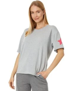 P.J. Salvage Star Spangled Short Sleeve Pullover | Sleepwear