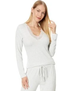 P.J. Salvage Lacey Basics Long Sleeve Top | Sleepwear