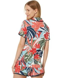 P.J. Salvage Tropic Beach Pajama Pj Set | Sleepwear -Mood Clothing Shop 81d6JjsDIML. AC SR736920