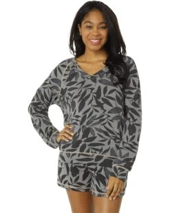 P.J. Salvage Papaya Palms Long Sleeve | Sleepwear